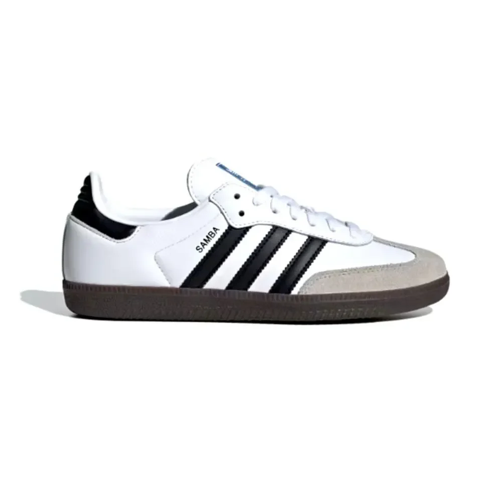 Adidas Women's Cloud White Core Clear Granite Samba Original Shoes Size 10.5